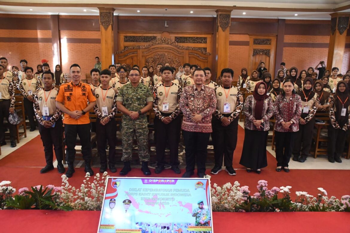 Dandim 0815 dan Wakil Wali Kota Mojokerto Bekali Peserta Diklat KKRI, Tanamkan Karakter dan Semangat Bela Negara
