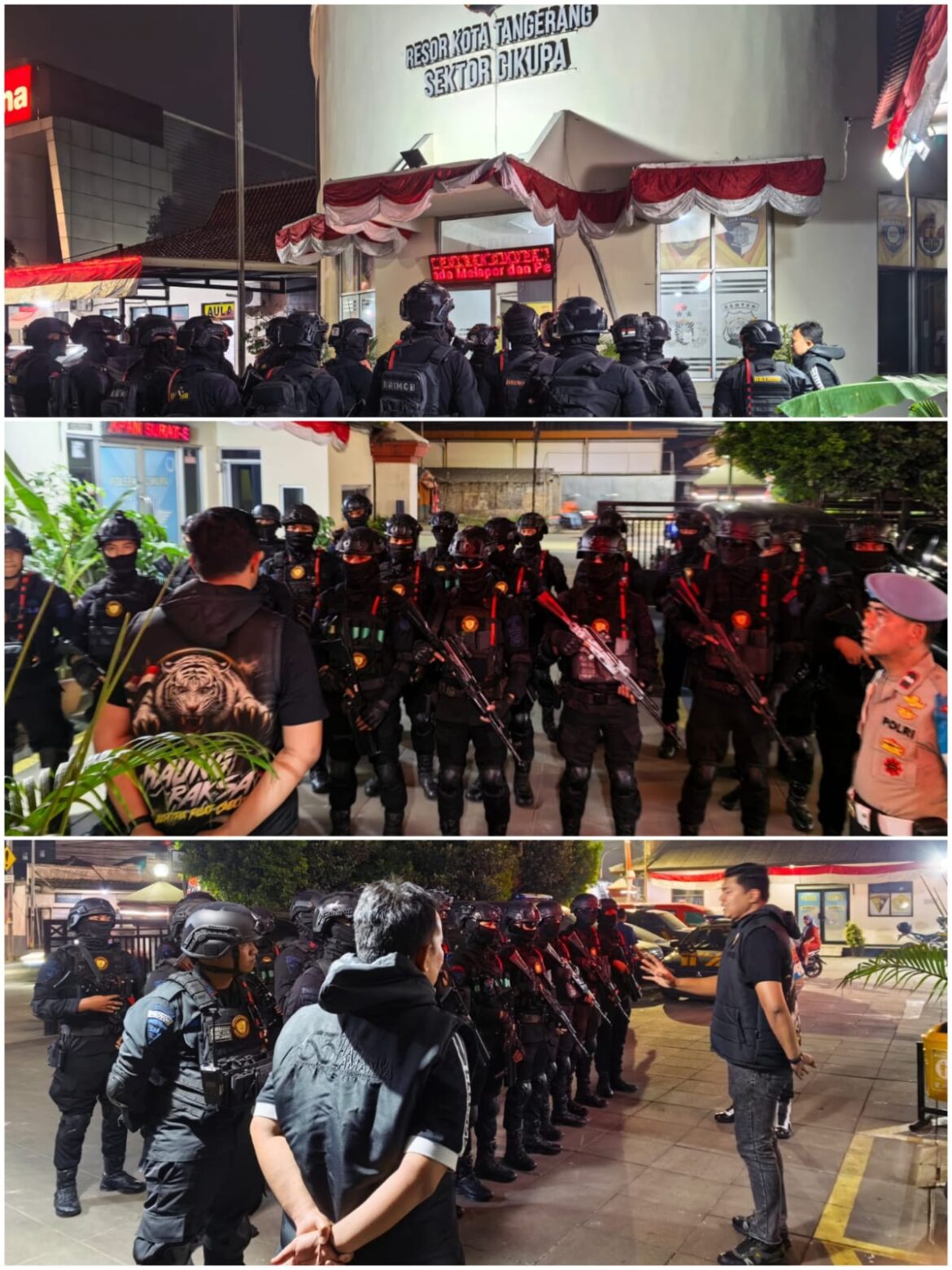 IPDA Syaiful Rusdiansyah Pimpin Apel Pengamanan BKO Brimob Jelang Pengesahan PSHT