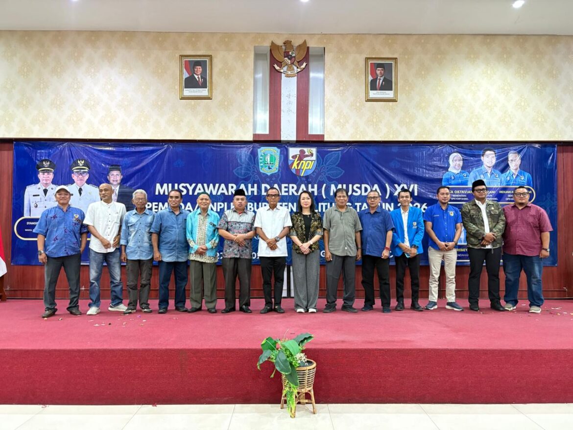 Musda XVI KNPI Belitung Berjalan Demokratis, Ferian Rebieyansyah Pimpin Periode 2026-2029