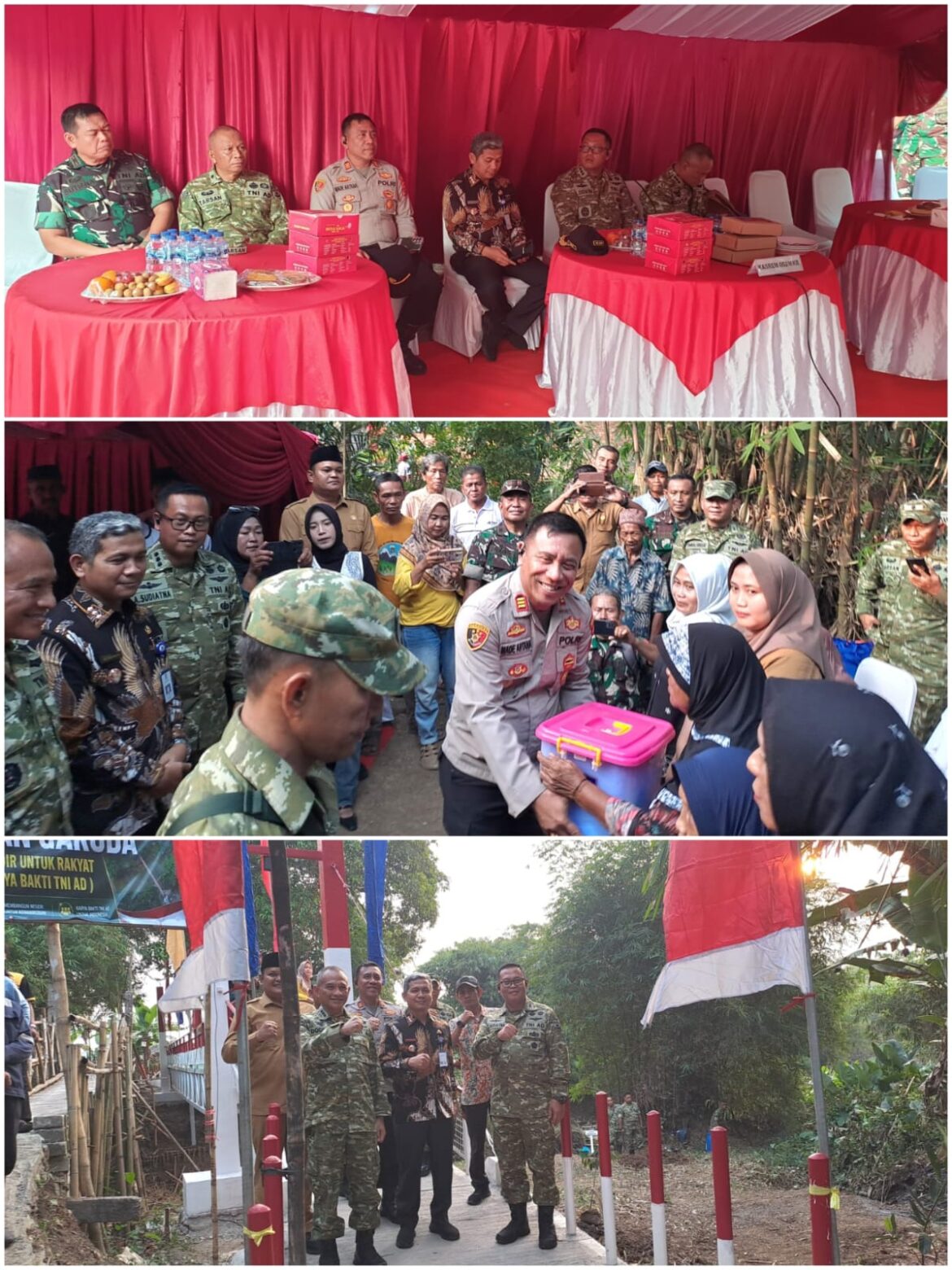 Kapolsek Tigaraksa Hadiri Peresmian Jembatan Garuda, Perkuat Sinergi TNI-Polri dan Pemerintah untuk Kemajuan Infrastruktur Masyarakat
