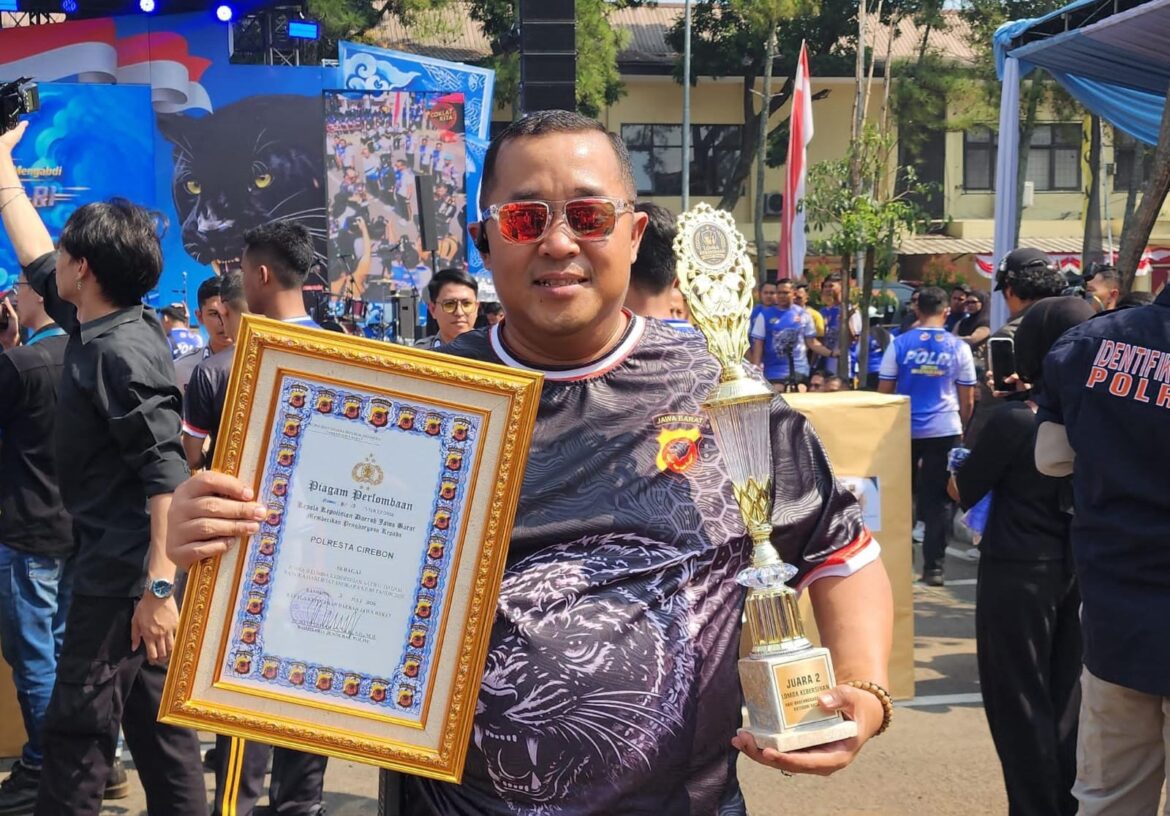 Polresta Cirebon Raih Juara II Satwil Terbersih di Lingkungan Polda Jabar pada Hari Bhayangkara ke-80