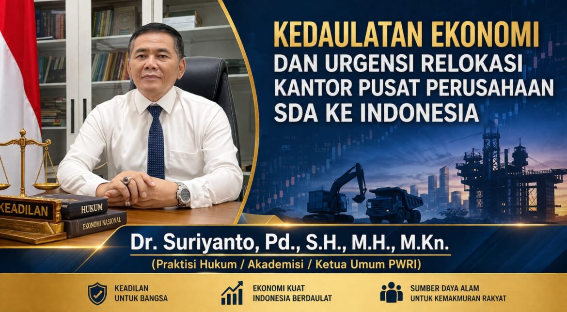Pindahkan Kantor Pusat ke Indonesia, Kunci Kedaulatan Ekonomi dari Sawit dan SDA