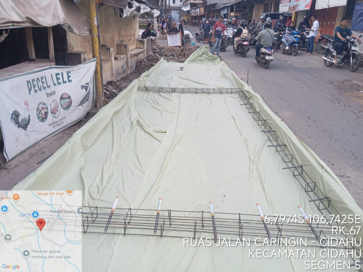 Dinas PU Lakukan Pemeliharaan dan Perbaikan Ruas Jalan Caringin-Cidahu