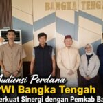 Audiensi Perdana, PWI Bangka Tengah Perkuat Sinergi dengan Pemkab Bateng Audiensi Perdana, PWI Bangka Tengah Perkuat Sinergi dengan Pemkab Bateng