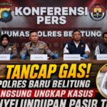 Tancap Gas! Kapolres Baru Belitung Langsung Ungkap Kasus Penyelundupan Pasir Timah Tancap Gas! Kapolres Baru Belitung Langsung Ungkap Kasus Penyelundupan Pasir Timah