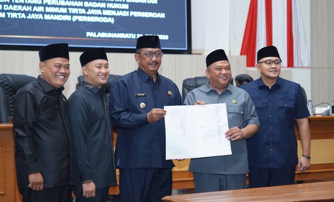 Rapat Paripurna ke-10 DPRD Kabupaten Sukabumi Tahun Sidang 2026