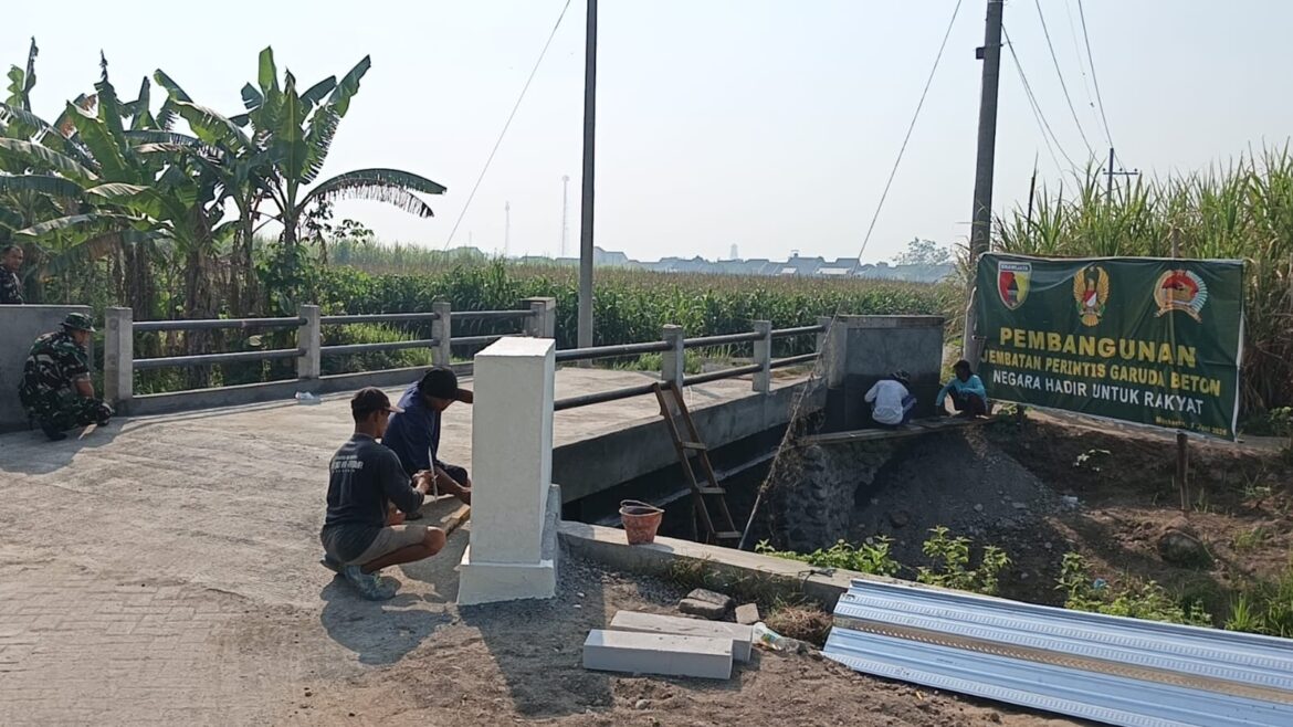 Berdiri Kokoh, Jembatan Garuda Desa Puloniti Siap Hubungkan Aktivitas Ribuan Warga