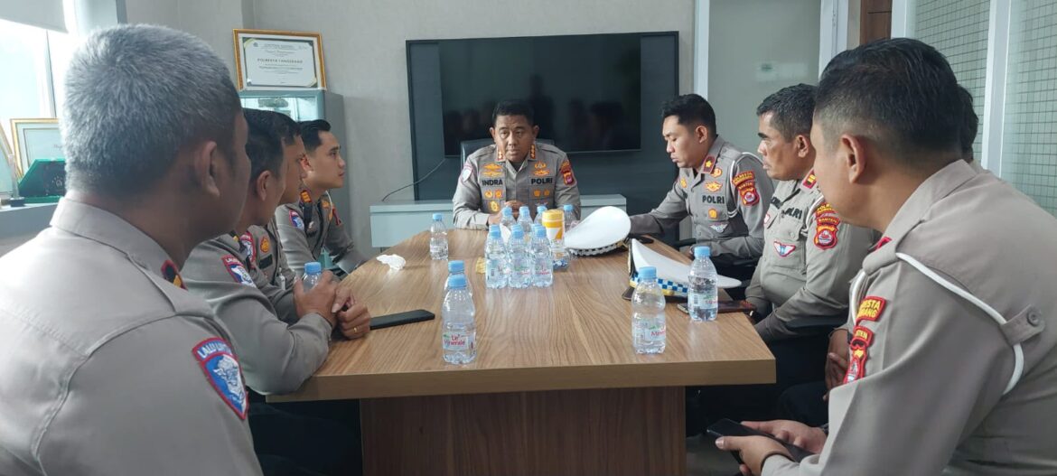 Kapolresta Tangerang Kumpulkan Perwira Satlantas Minta Penanganan Laka Cepat dan Profesional