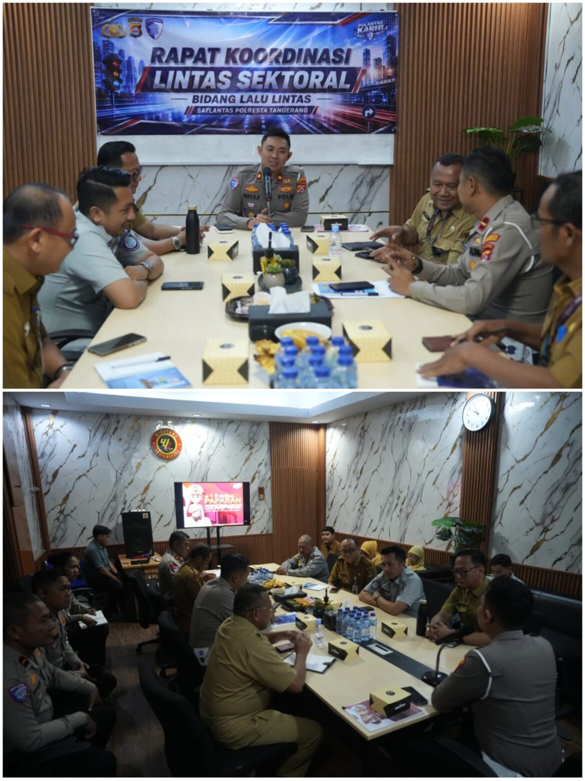 Tekan Angka Kecelakaan, Satlantas Polresta Tangerang Gelar Rakor Lintas Sektoral