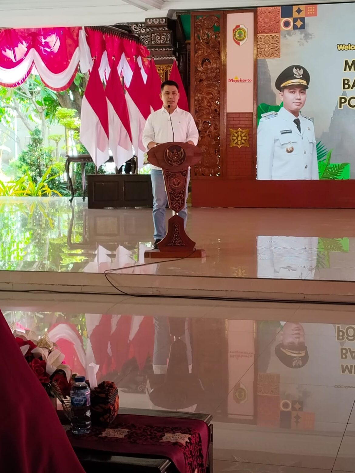 Seminar Organisasi Forum Mahasiswa Baru Unesa Dihadiri Gus Bupati Mojokerto
