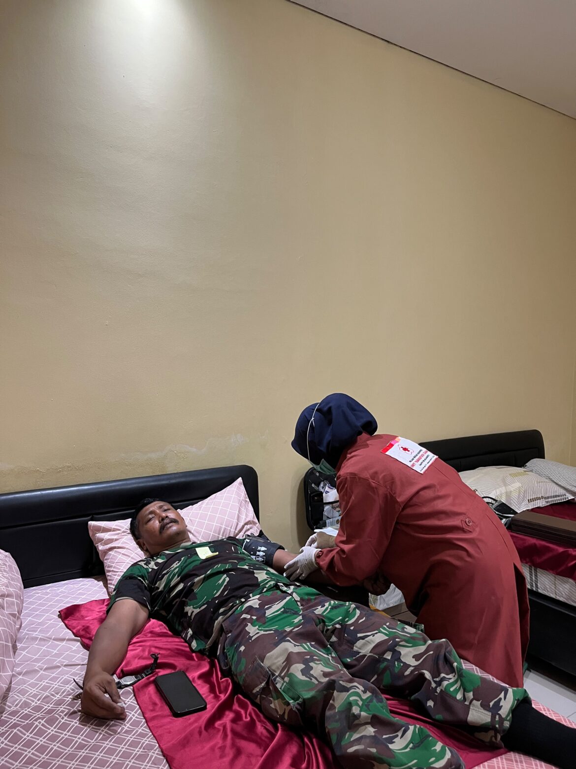 Semangat Kemerdekaan, PT PIM dan Kodim 0815/Mojokerto Gelar Donor Darah