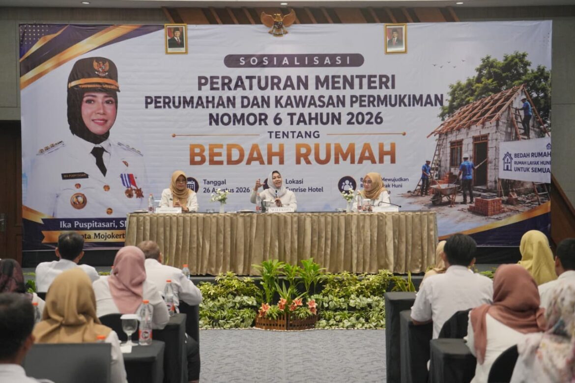 Permen PKP 6/2026 Permudah Bedah Rumah, Pemkot Mojokerto Pastikan Bantuan Menyasar Warga yang Berhak