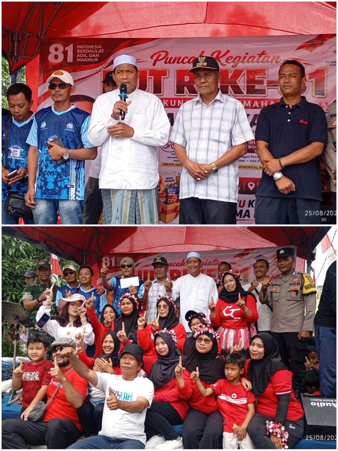 Semarak HUT ke-81 RI, Warga Griya Asri Sukamanah 2 Gelar Karnaval dan Aneka Lomba