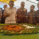 MENTERI KEBUDAYAAN RI MELETAKAN BATU PERTAMA PEMBANGUNAN REVITALISASI MUSEUM MAJAPAHIT. MENTERI KEBUDAYAAN RI MELETAKAN BATU PERTAMA PEMBANGUNAN REVITALISASI MUSEUM MAJAPAHIT.