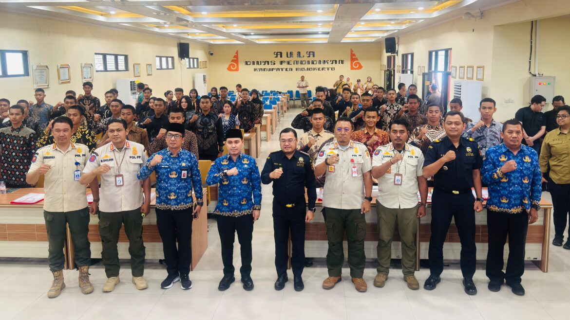 Berantas Cukai Ilegal, Pemkab Mojokerto Gelar Sosialisasi Dengan Duta Pancasila