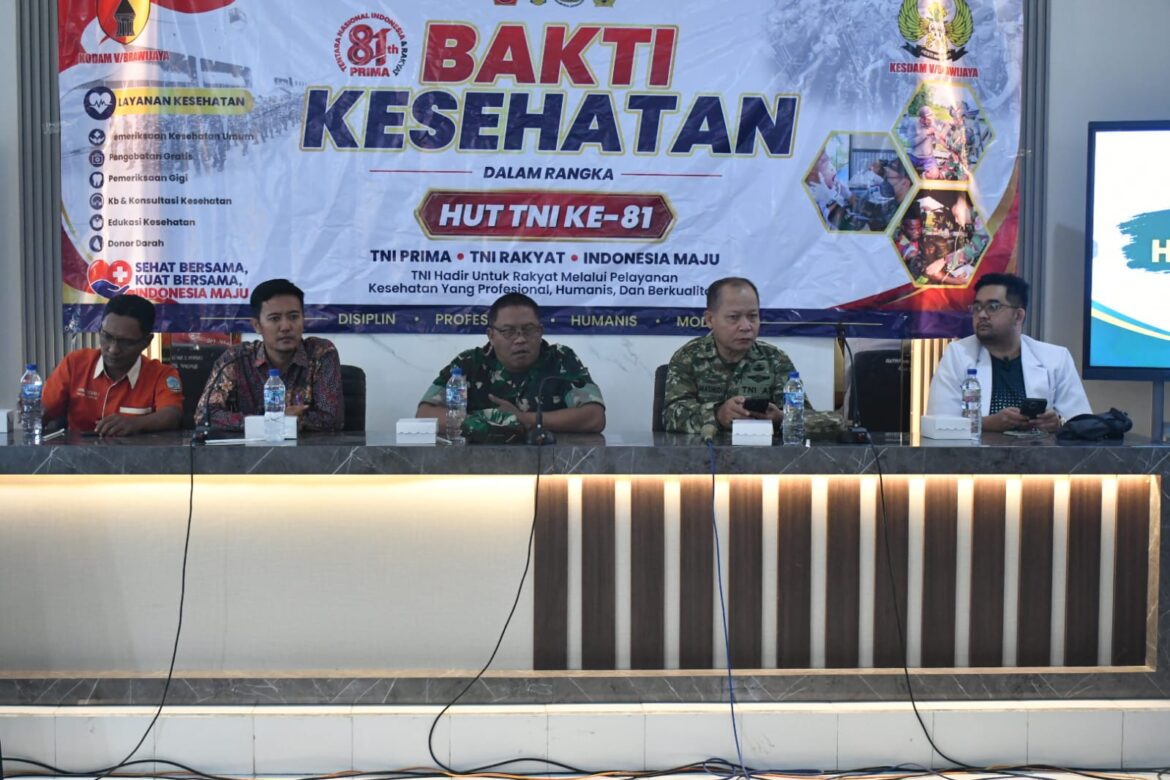 Kodim 0815/Mojokerto Bersama Denkesyah Bekali Siswa SMKN 1 Mojoanyar Pengetahuan BHD