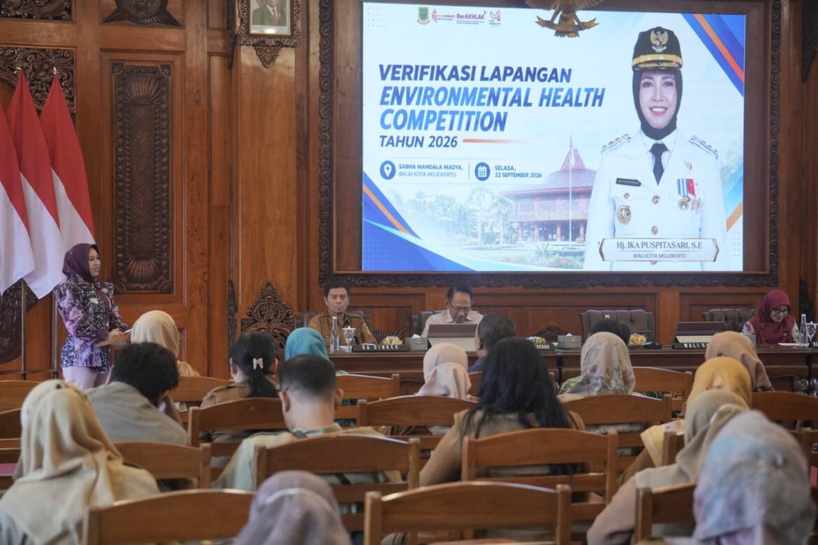 Kota Mojokerto Dipuji Verifikator Kota Sehat Jatim, Dinilai Layak Jadi Contoh Daerah Lain