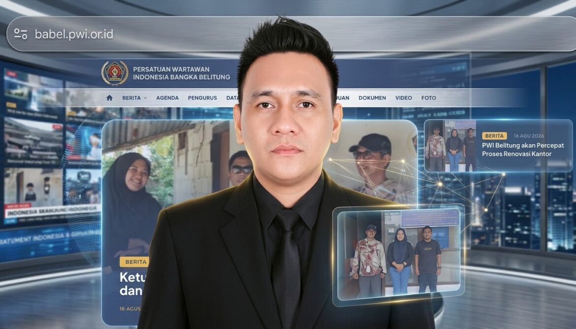 PWI Babel Sambut Grand Launching 38 Portal PWI Daerah, Jadi Ruang Kolaborasi Nasional
