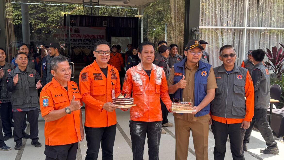 Asah Kesiapsiagaan Tanggap Darurat, Pemkab Mojokerto Gelar Pelatihan Jungle Rescue