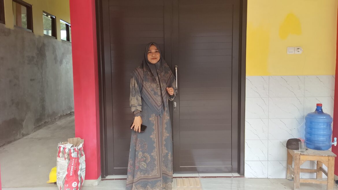 Bantuan RKB revitalisasi TAAM Al. MUBAROKAH Berjalan Dengan Baik
