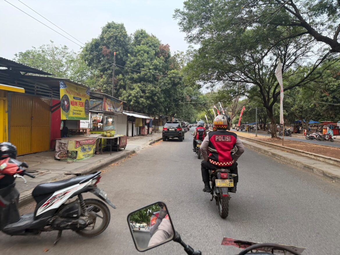 Sat Samapta Polres Cirebon Kota Patroli Sore Cegah Tawuran Pelajar