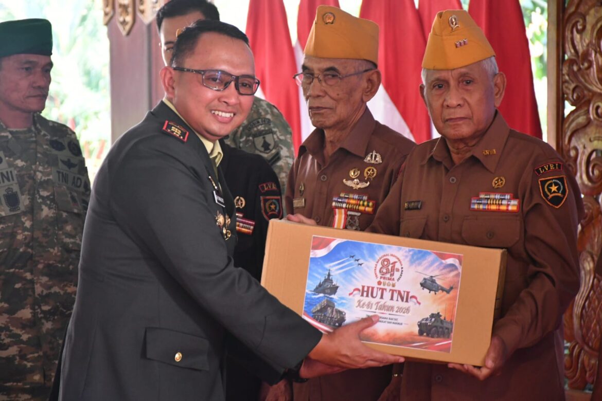 Syukuran HUT ke-81 TNI di Mojokerto, Dandim Tegaskan TNI Lahir dan Tumbuh Bersama Rakyat