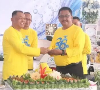 Milad ke-36 Perumda AM-TJM Sukabumi, Bagikan Ratusan Paket Sembako dan Santunan Yatim 