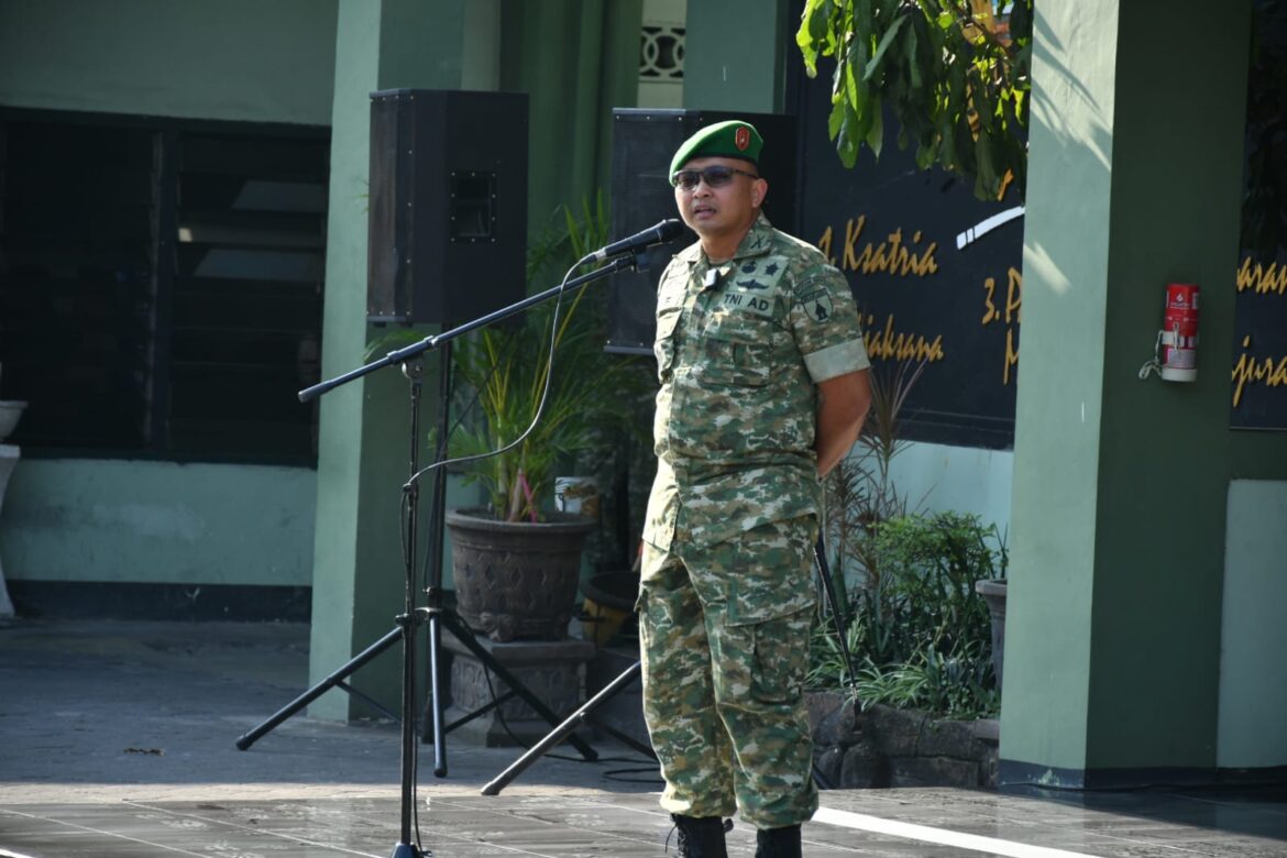 Jaring Animo Pemuda, Dandim 0815/Mojokerto Instruksikan Babinsa Sosialisasikan Rekrutmen TNI AD