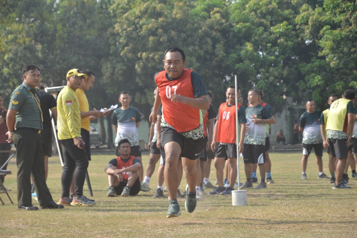 Garjas Periodik II Tahun 2026, Prajurit Kodim 0815/Mojokerto Jaga Kebugaran Fisik
