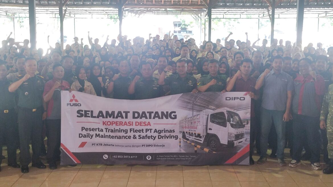 Kodim 0815/Mojokerto Bersama PT Dipo Otomotif Gelar Training Perawatan Kendaraan KDKMP