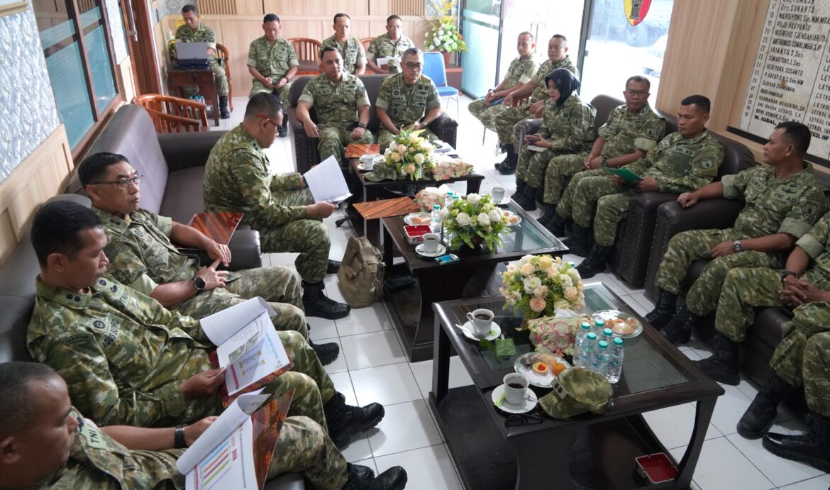 Dandim 0815/Mojokerto Sambut Tim Verval Kodam V/Brawijaya, Pastikan Kesiapan KDKMP